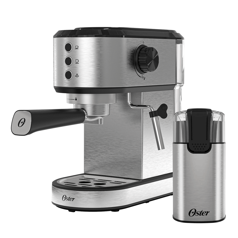 Kit Cafeteira Espresso Perfect Moment e Moedor Elétrico de Café Oster