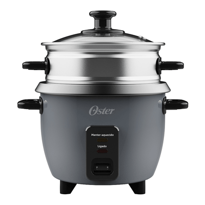Panela Elétrica de Arroz 0,6L Oster Grafite