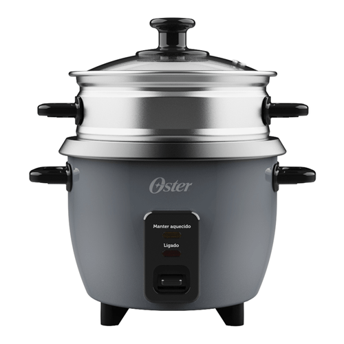 Panela Elétrica de Arroz 0,6L Oster Grafite