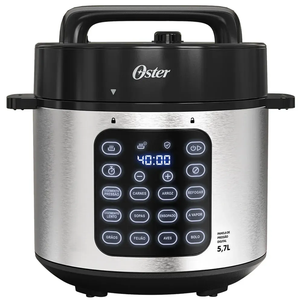 Panela de Pressão Elétrica Digital 5,7L Oster