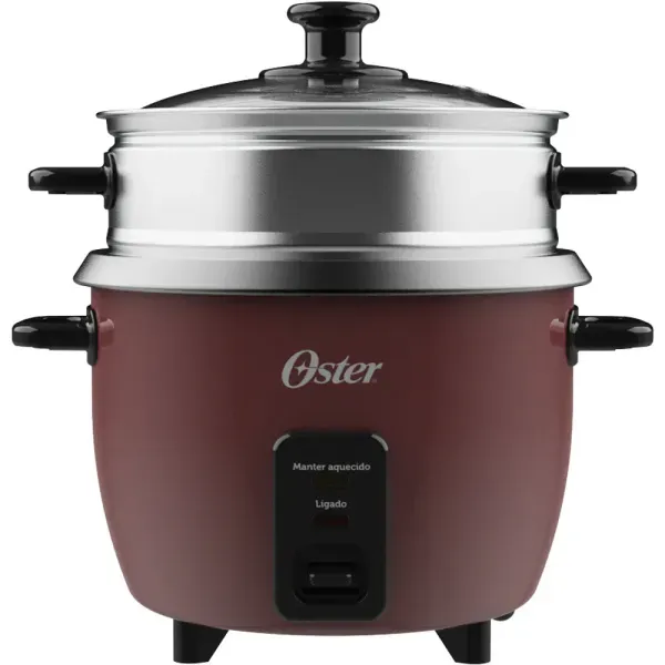 Panela Elétrica de Arroz 1L Oster Bordô - 127V