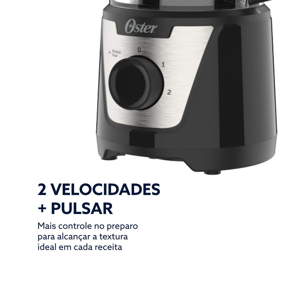 Multiprocessador Oster com Motor Reversível 500ml - Oster