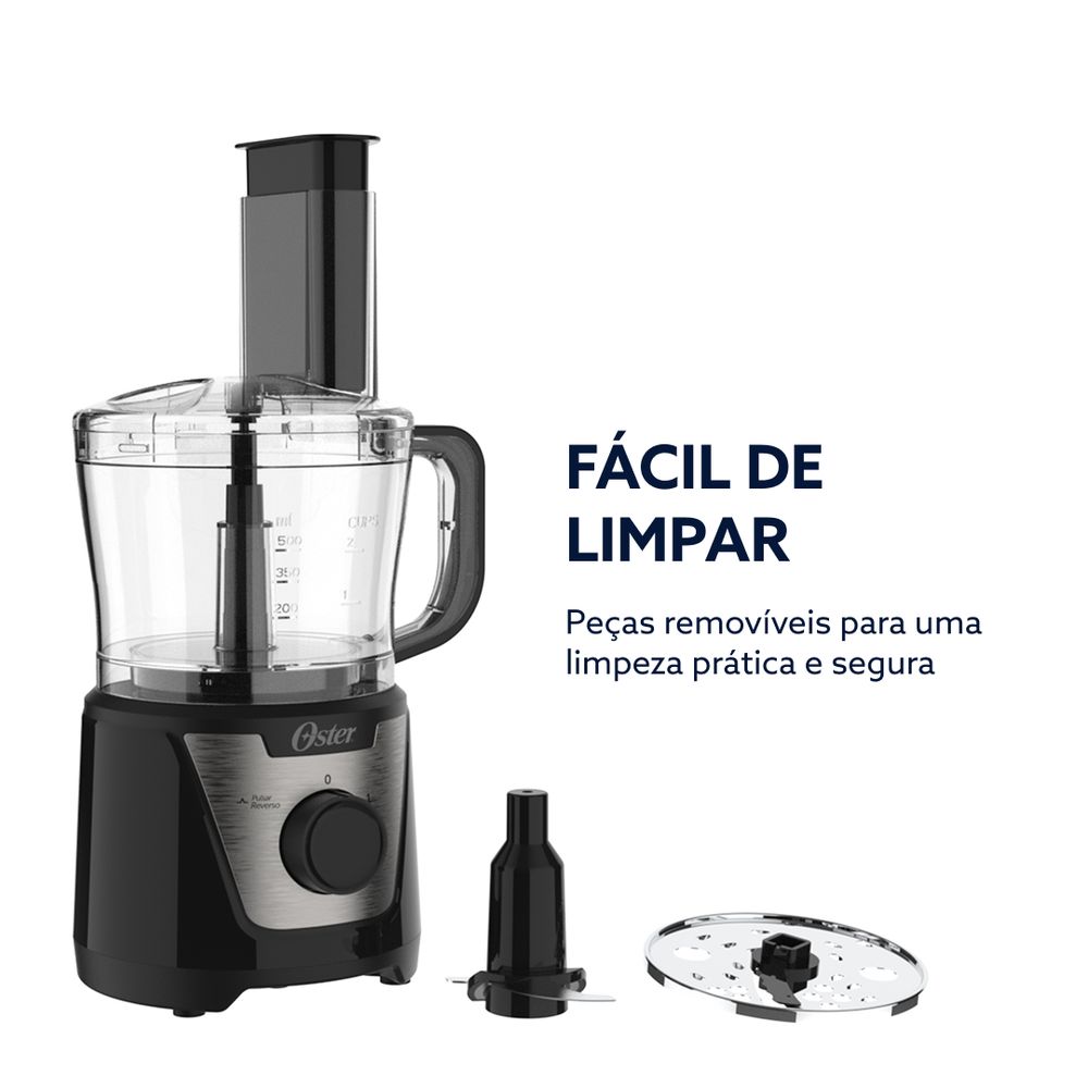Multiprocessador Oster com Motor Reversível 500ml - Oster