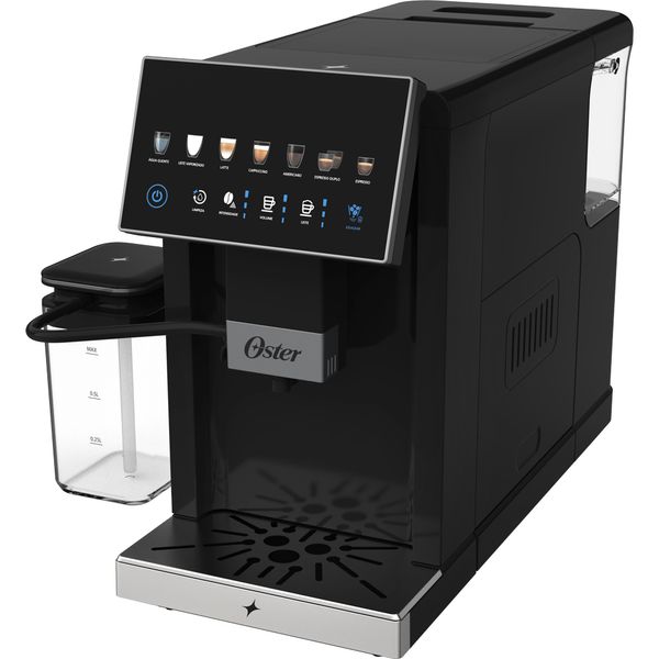 Cafeteira Espresso Digital Superautomática Oster com Moedor Cônico Inox - 127V
