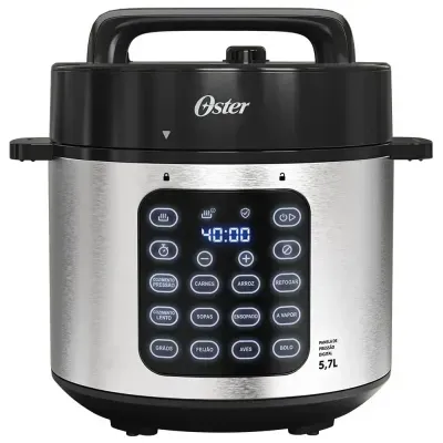 Panela de Pressão Elétrica Digital 5,7L Oster