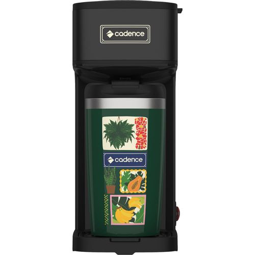 Cafeteira Elétrica Cadence Achegue Verde com Copo Térmico