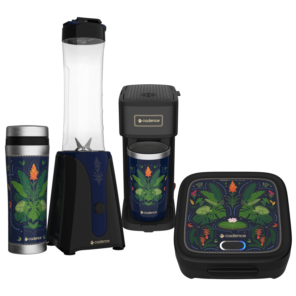 Kit Cozinha Completa Achegue Azul Cadence