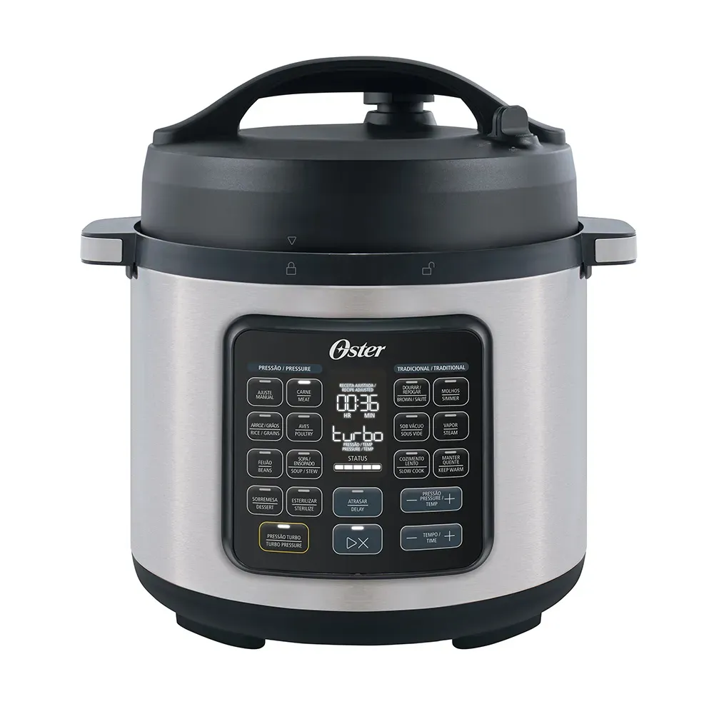 Panela de Pressão Elétrica Turbo 5,7L Oster